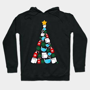 Quarantine Christmas Tree Hoodie